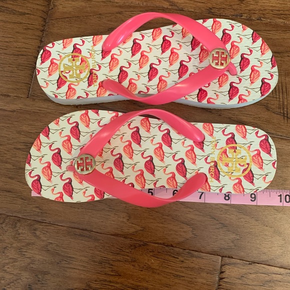 Tory Burch Flamingo Flip Flop Sandals - Picture 4 of 5